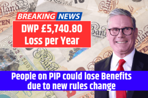 DWP £5,740.80 Loss per Year People on PIP could lose Benefits due to new rules change