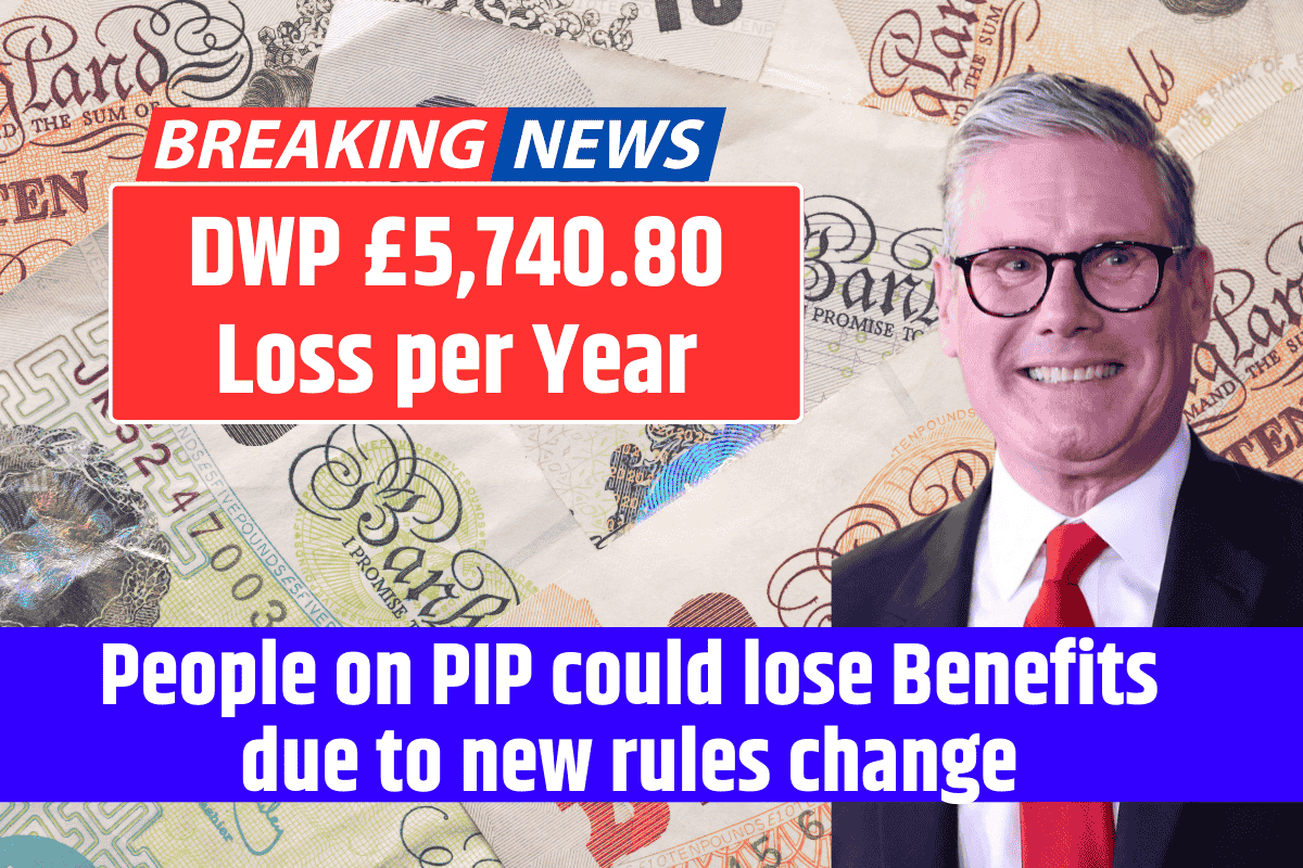 DWP £5,740.80 Loss per Year People on PIP could lose Benefits due to new rules change