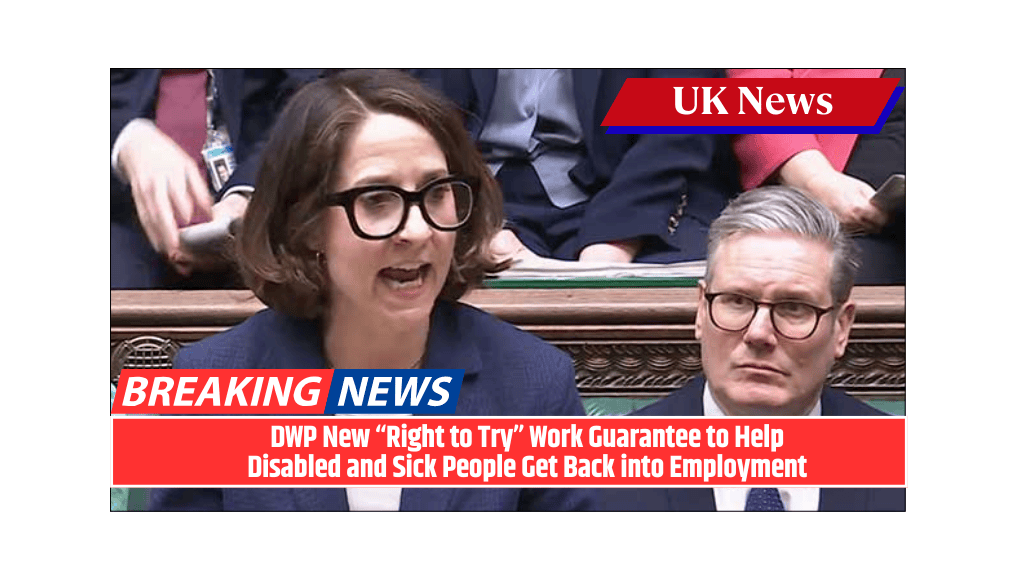 DWP New “Right to Try” Work Guarantee to Help Disabled and Sick People Get Back into Employment